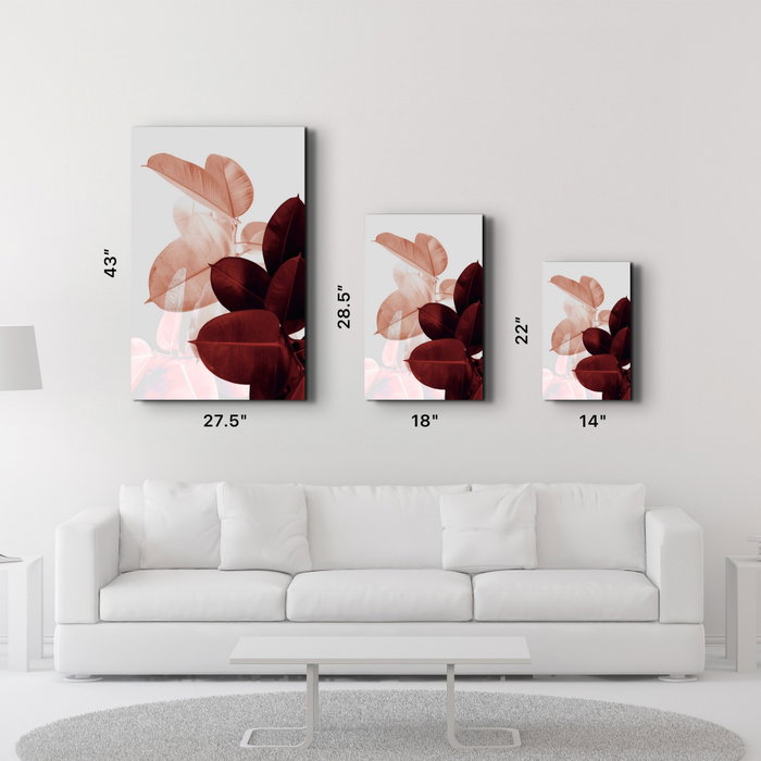 Wallity Pintura Decorativa de Vidrio Templado 46 x 72 cm